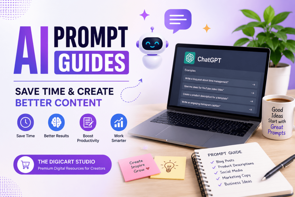 AI Prompt Guides: Save Time and Create Better Content Faster